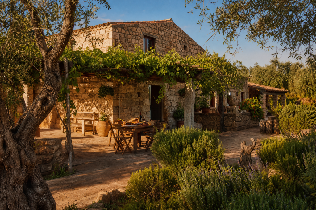 Agriturismo tradizionale in pietra sarda