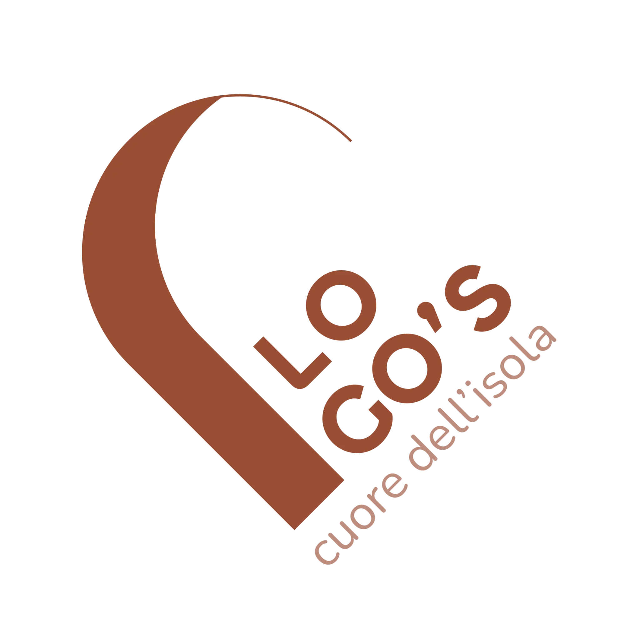 Logo LO GO'S cuore dell'isola