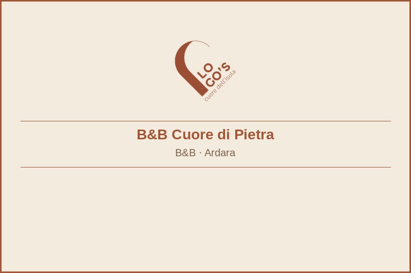 B&B Cuore di Pietra