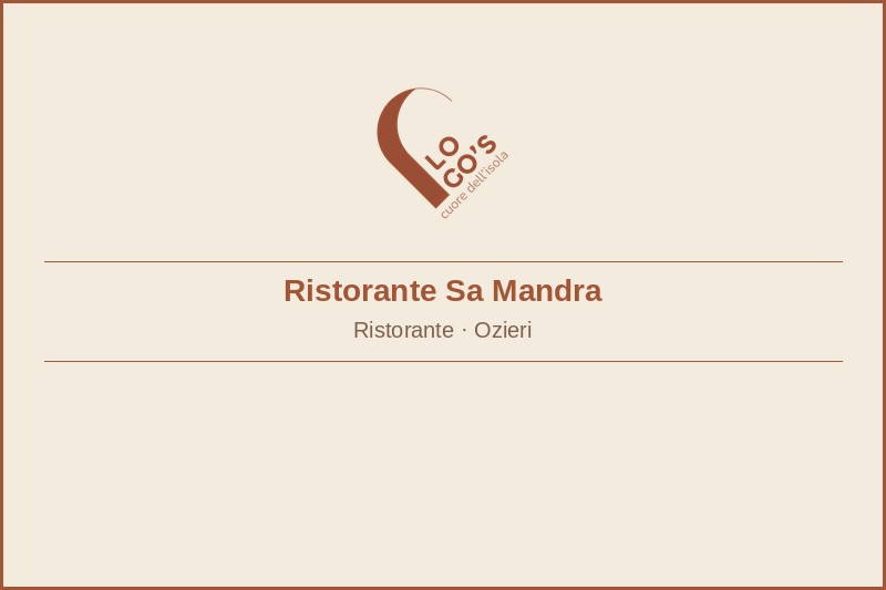 Ristorante Sa Mandra